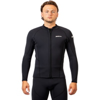 Hommes Response Natur 3mm Front Zip Jacket
